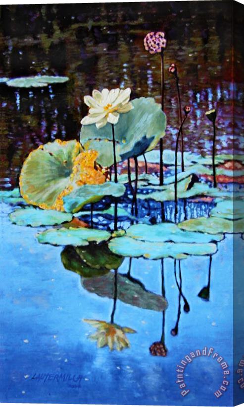John Lautermilch Summer Calm Stretched Canvas Painting / Canvas Art