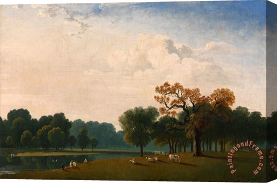 John Martin Kensington Gardens 2 Stretched Canvas Painting / Canvas Art