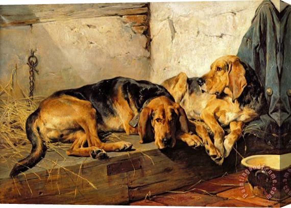 John Sargent Noble Lazy Moments Stretched Canvas Painting / Canvas Art
