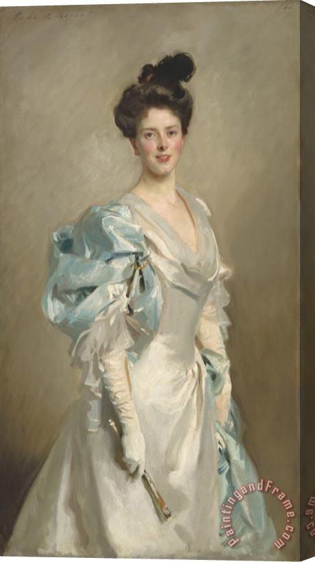 John Singer Sargent Mary Crowninshield Endicott Chamberlain (mrs. Joseph Chamberlain) Stretched Canvas Print / Canvas Art