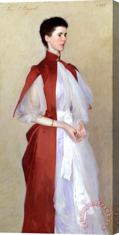 John Singer Sargent Portrait of Mrs Robert Harrison Stretched Canvas Print / Canvas Art