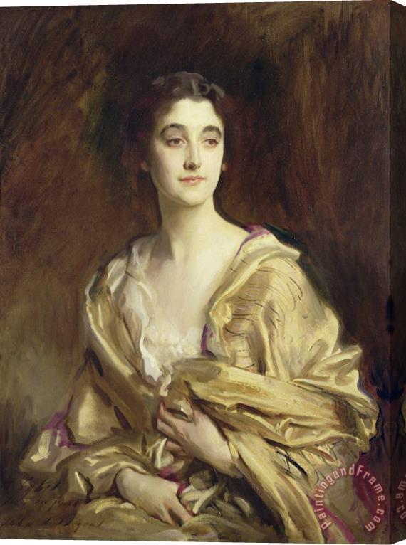 John Singer Sargent Portrait of Sybil, Countess Rocksavage, Later Marchioness of Cholmondeley Stretched Canvas Painting / Canvas Art