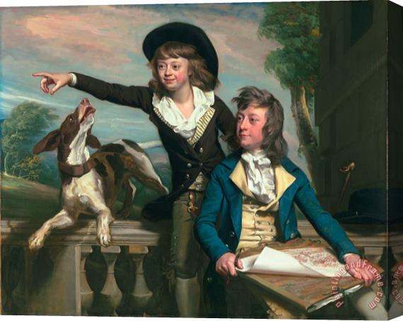 John Singleton Copley The Western Brothers Stretched Canvas Painting / Canvas Art