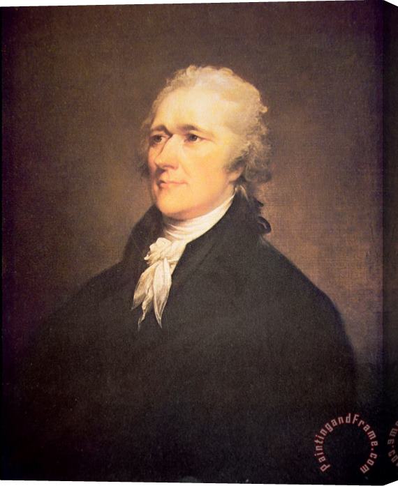 John Trumbull Alexander Hamilton (1755 1804) Stretched Canvas Print / Canvas Art