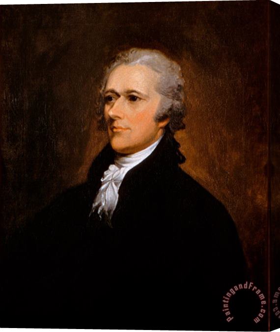 John Trumbull Alexander Hamilton Stretched Canvas Painting / Canvas Art