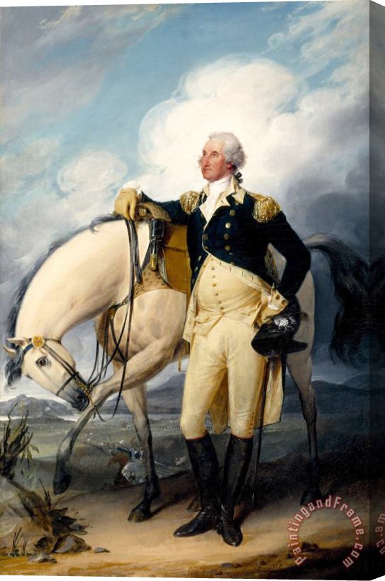 John Trumbull Washington at Verplank's Point Stretched Canvas Print / Canvas Art