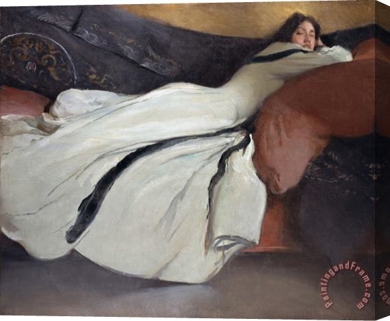 John White Alexander Repose Stretched Canvas Painting / Canvas Art