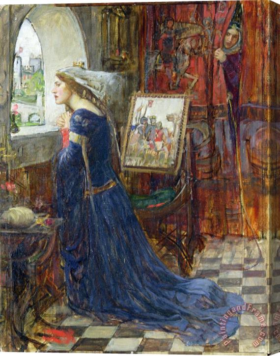 John William Waterhouse Fair Rosamund Stretched Canvas Painting / Canvas Art