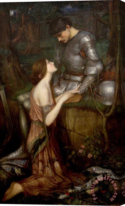 John William Waterhouse Lamia Stretched Canvas Painting / Canvas Art