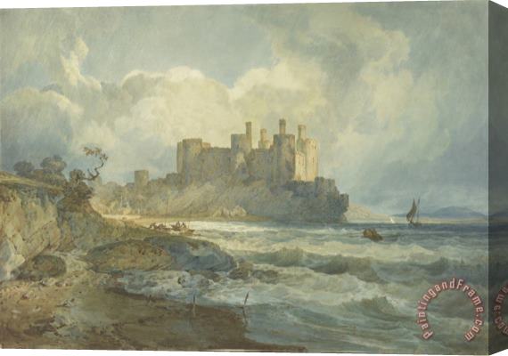 Joseph Mallord William Turner Conway Castle, North Wales Stretched Canvas Painting / Canvas Art
