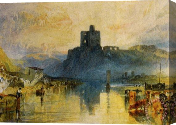 Joseph Mallord William Turner Norham Castle, on The River Tweed Stretched Canvas Painting / Canvas Art
