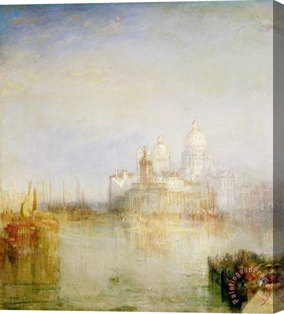 Joseph Mallord William Turner The Dogana and Santa Maria della Salute Venice Stretched Canvas Print / Canvas Art