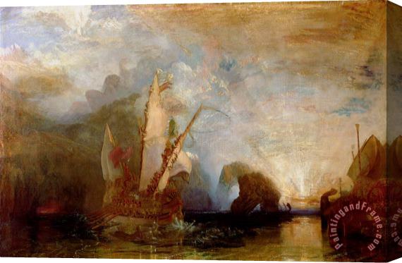 Joseph Mallord William Turner Ulysses Deriding Polyphemus Stretched Canvas Painting / Canvas Art