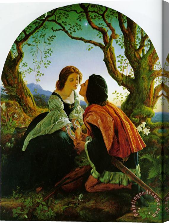 Joseph Noel Paton Hesperus Stretched Canvas Print / Canvas Art