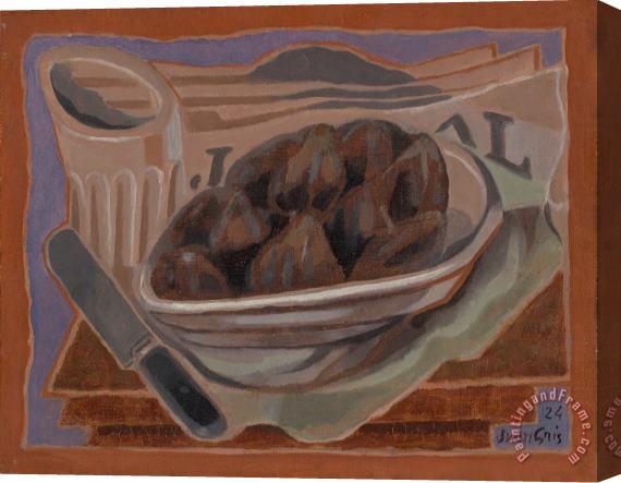 Juan Gris Les Figues, 1924 Stretched Canvas Painting / Canvas Art