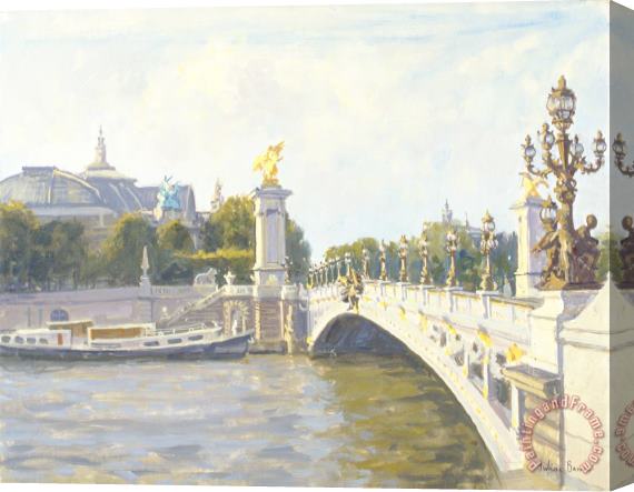 Julian Barrow Pont Alexandre IIi Stretched Canvas Print / Canvas Art Julian Barrow Pont Alexandre IIi Stretched Canvas Print / Canvas Art