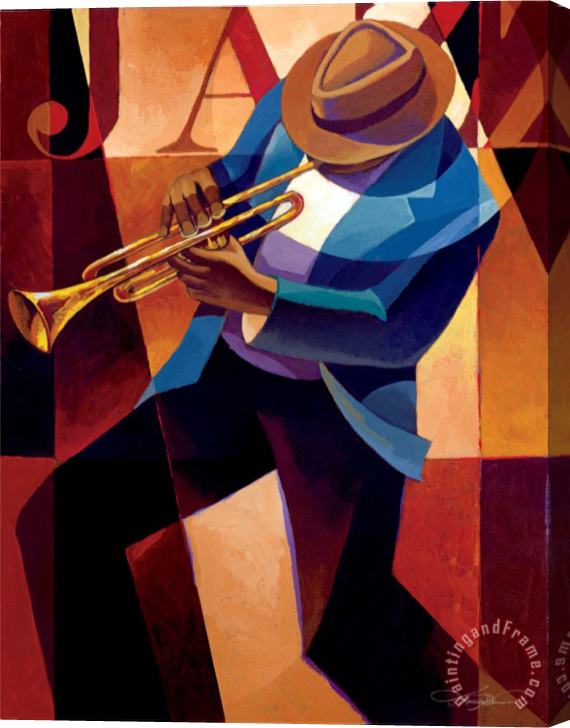 Keith Mallett Swing Stretched Canvas Print / Canvas Art