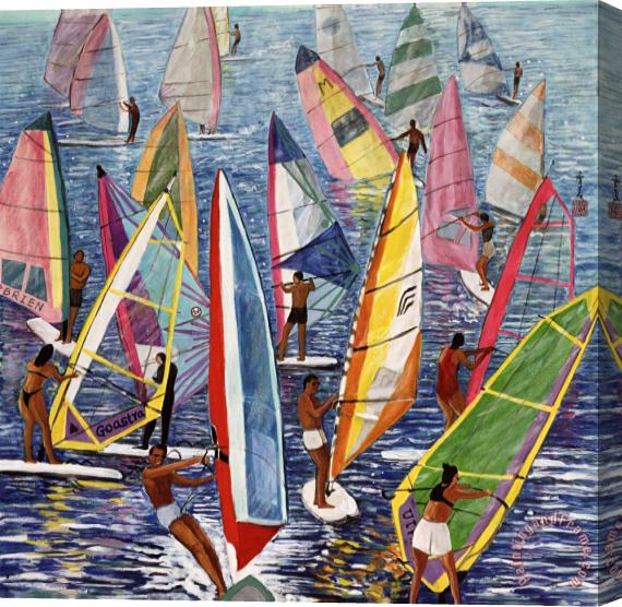 Komi Chen Smooth Sailing Stretched Canvas Print / Canvas Art