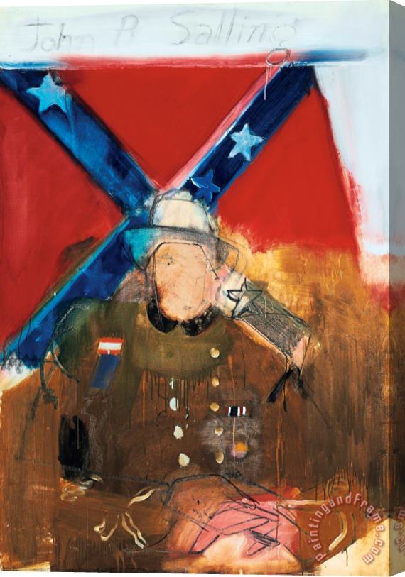 Larry Rivers The Next to Last Confederate Soldier, 1959 Stretched Canvas Painting / Canvas Art