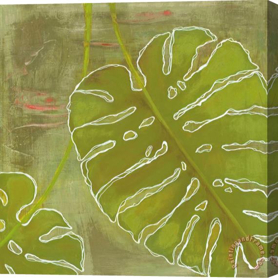 Laura Gunn Palm Study IV Stretched Canvas Print / Canvas Art