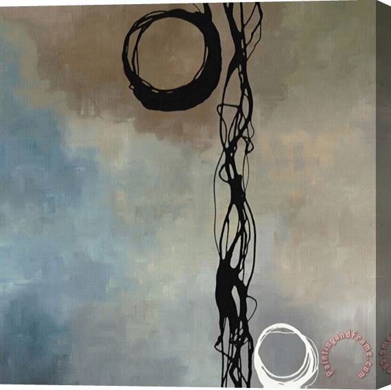 laurie maitland A Foggy Day Stretched Canvas Painting / Canvas Art