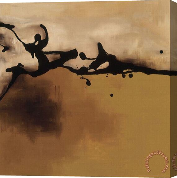 laurie maitland Ochre Stretched Canvas Print / Canvas Art