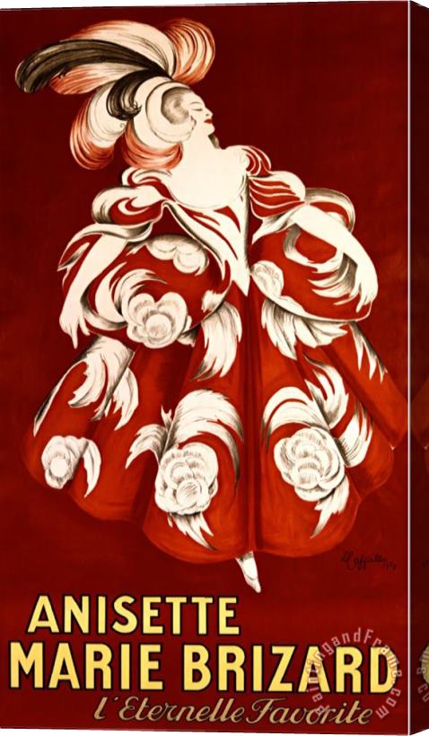 Leonetto Cappiello Anisette Marie Brizard Stretched Canvas Painting / Canvas Art