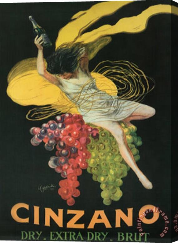 Leonetto Cappiello Cinzano Art Poster Print Stretched Canvas Print / Canvas Art