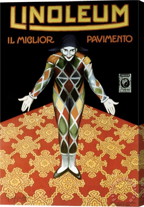 Leonetto Cappiello Linoleum Stretched Canvas Print / Canvas Art