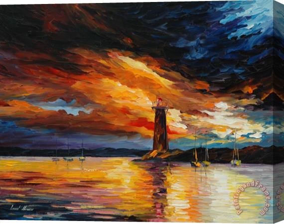 Leonid Afremov Before A Storm Stretched Canvas Painting / Canvas Art