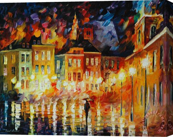 Leonid Afremov Home Coming Stretched Canvas Painting / Canvas Art