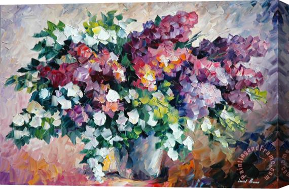 Leonid Afremov Lilac Stretched Canvas Painting / Canvas Art