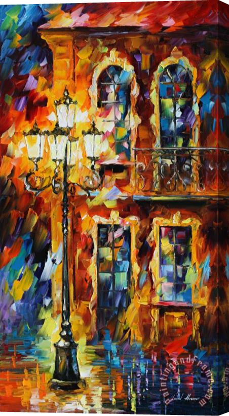 Leonid Afremov Old Light Stretched Canvas Painting / Canvas Art