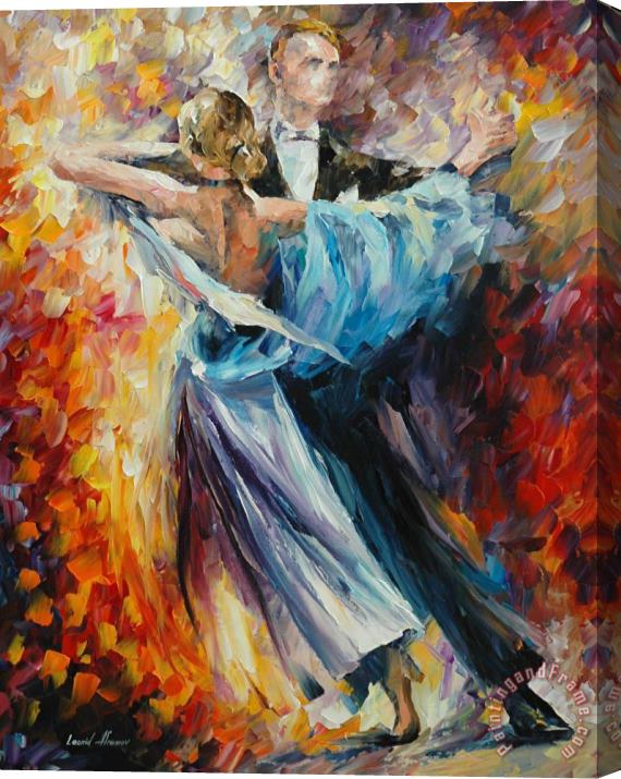 Leonid Afremov Waltz Stretched Canvas Painting / Canvas Art
