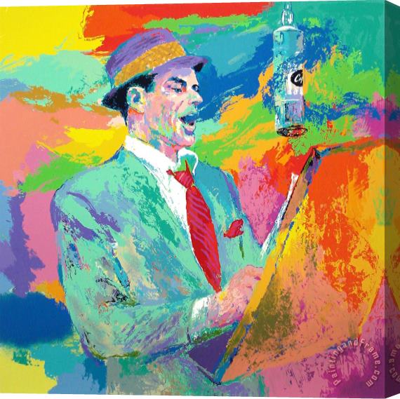 Leroy Neiman Frank Sinatra, Duets Stretched Canvas Print / Canvas Art