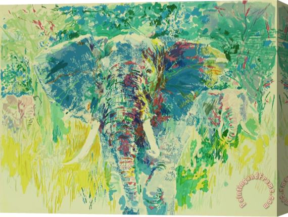Leroy Neiman The Safari Suite Stretched Canvas Painting / Canvas Art