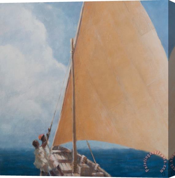 Lincoln Seligman Dhow Kilifi Stretched Canvas Painting / Canvas Art