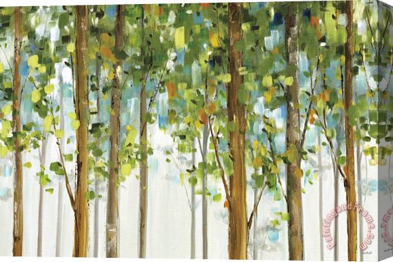 Lisa Audit Forest Study I Crop Stretched Canvas Painting / Canvas Art