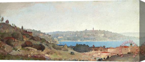 Lloyd Frederic Rees Sydney Harbour Stretched Canvas Painting / Canvas Art