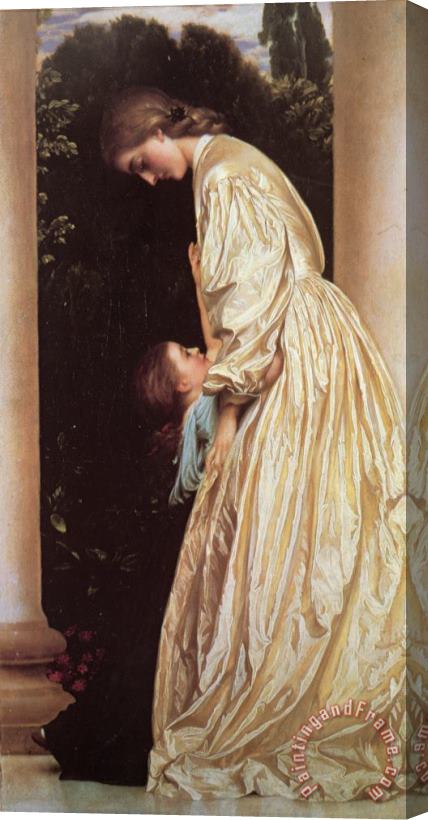 Lord Frederick Leighton Sisters Stretched Canvas Print / Canvas Art