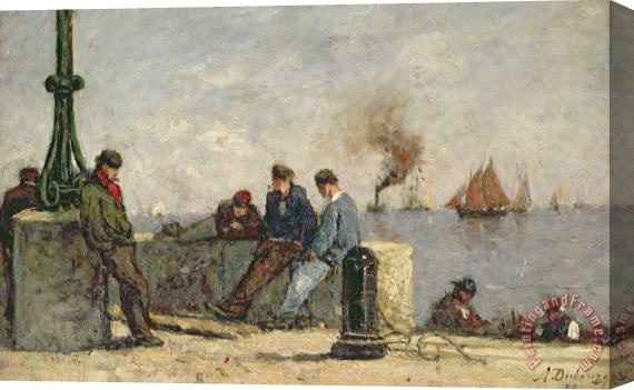 Louis Alexandre Dubourg Sailors Stretched Canvas Painting / Canvas Art