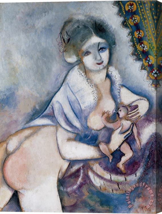 Marc Chagall Mutterschaft, 1914 Stretched Canvas Print / Canvas Art