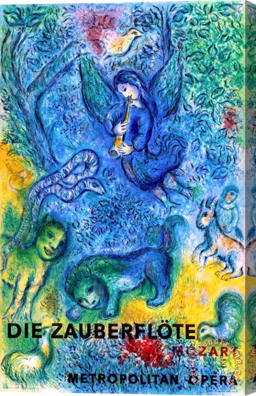 Marc Chagall The Magic Flute Stretched Canvas Painting / Canvas Art