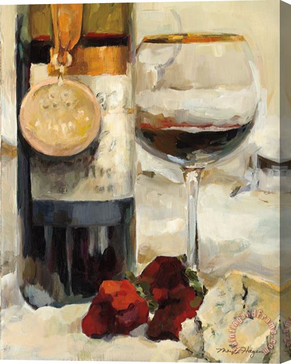 Marilyn Hageman Award Winning Wine II Stretched Canvas Print / Canvas Art