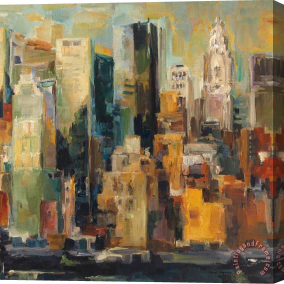 Marilyn Hageman New York New York Stretched Canvas Painting / Canvas Art