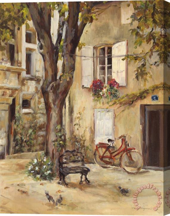 Marilyn Hageman Provence Village I Stretched Canvas Painting / Canvas Art