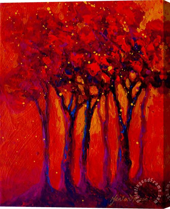 Marion Rose Abstract Landscape 2 Stretched Canvas Painting / Canvas Art