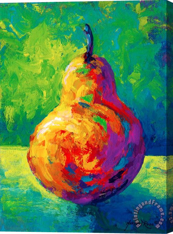 Marion Rose Pear II Stretched Canvas Painting / Canvas Art