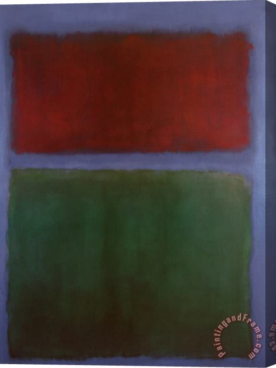 Mark Rothko Earth And Green Stretched Canvas Print / Canvas Art