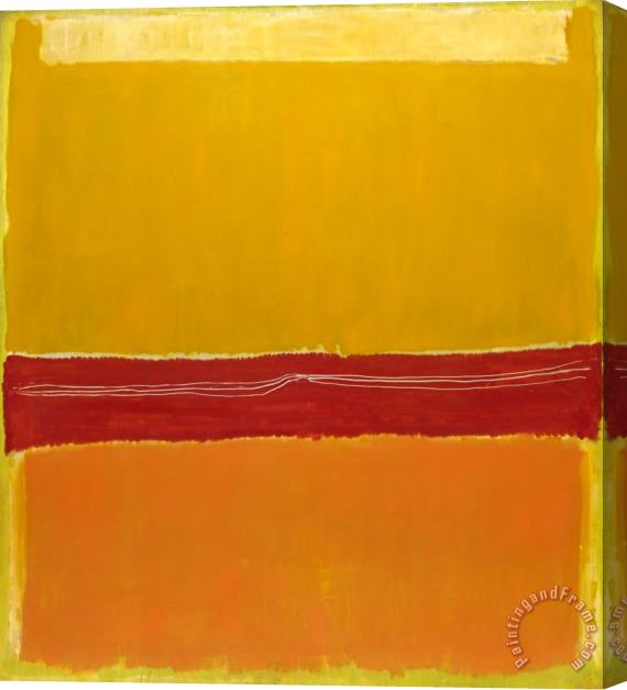 Mark Rothko No. 5 No. 22. C.1950 Stretched Canvas Painting / Canvas Art
